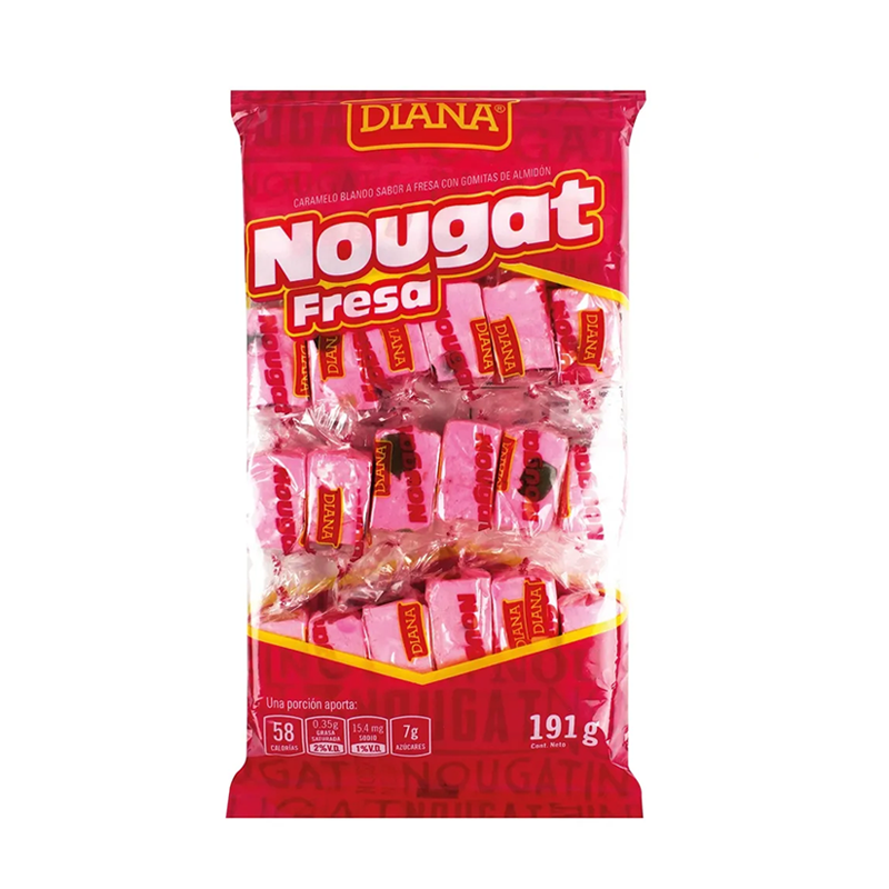 Nougat de fresa Diana